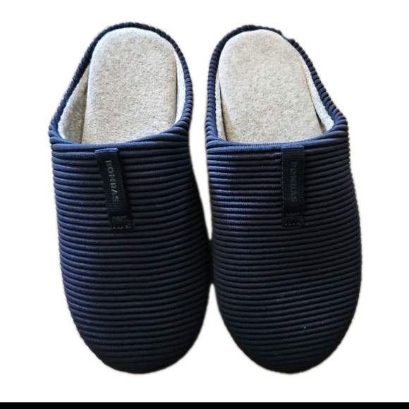 Bombas Mens Navy Nest Slipper 12 - Picture 2 of 10